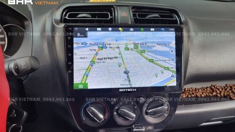Màn hình DVD Android xe Mitsubishi Mirage 2013 - 2020 | Gotech GT6 New